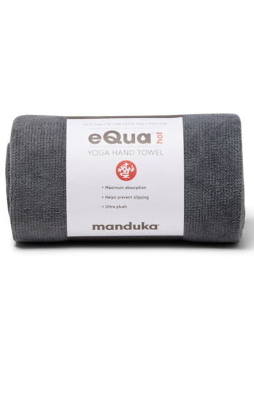 Manduka Equa HOT Hand Towel Thunder - 3