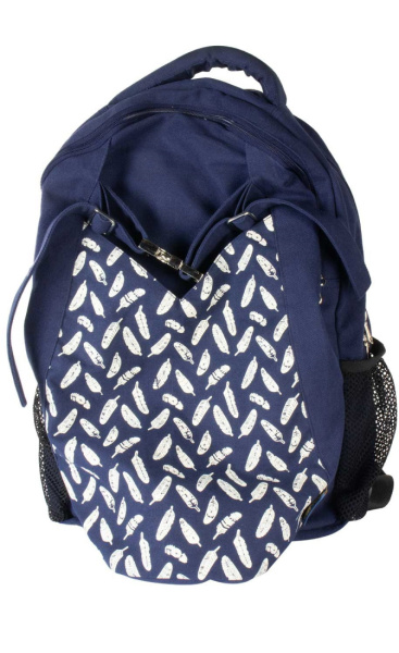 Yoga Mat Backpack - Indigo Blue - 1