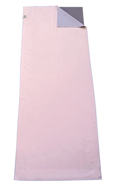 Love Generation Yoga Towel Lavender & Pink - 2