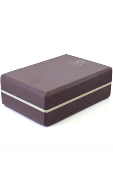 Love Generation Yoga Block Taupe