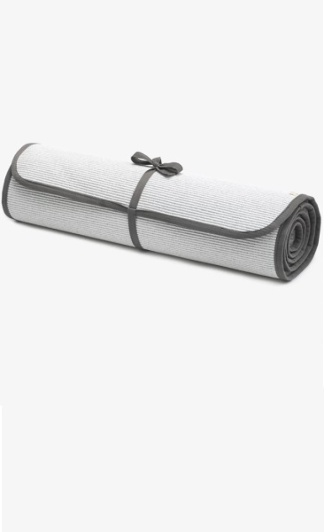 Merino Wol Yin Yoga Mat Light Grey 75x2mtr excl. Mat Tas - 2