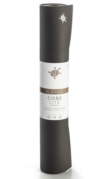 KURMA CORE Lite Yogamat 185 Antracite WABI