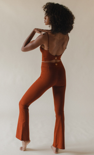 StudioK Lola Flares Xtra Long - Burnt Orange - 1