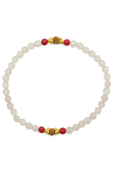 Mayuni Bracelet Rose Quartz - 2