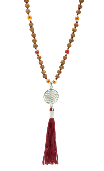 Yantra Mala Carnelian Amber - 2