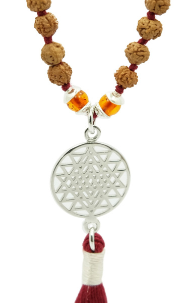 Yantra Mala Carnelian Amber - 3