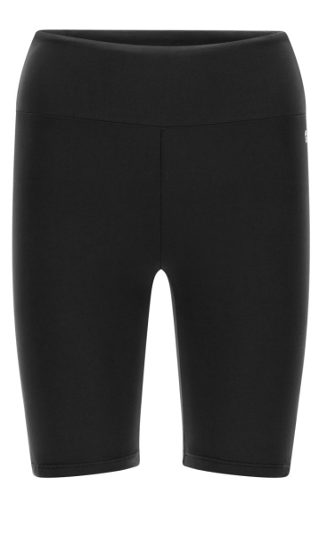 Sanitized Jersey Stretch Biker Shorts - Black