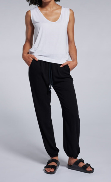 Let It Flow Jogger - Black