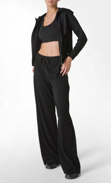 Cotton Core Wide Leg Pants - 2