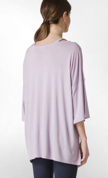 Flow Oversized Tee - Orchid - 2