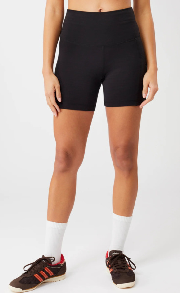 Mandala Sprinter Shorts - Black - 1