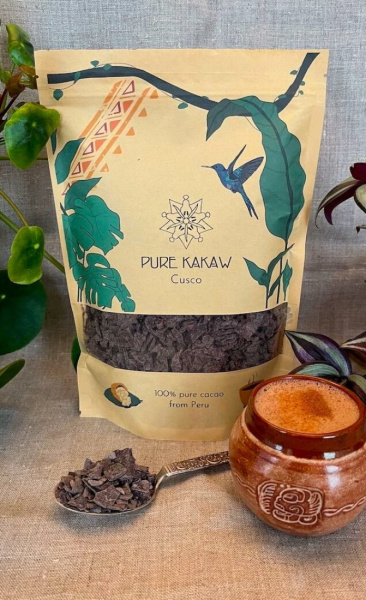 Pure KaKaw Pure Cacao Flakes Cusco Peru 450gr