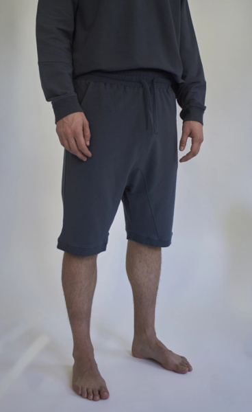 Mens Mudra Shorts Dusty Blue - 1