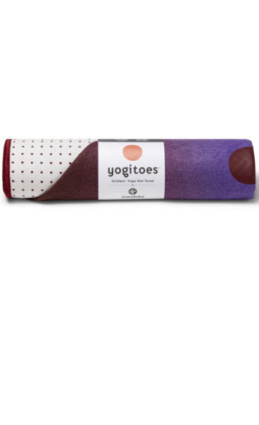 Linen Stripe Manduka Yoga Towel - 3