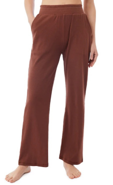 Mandala Wide Ribbed Pant - Mink