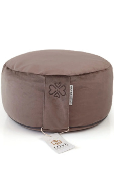 Velours Meditation Cushion Blissful Brown