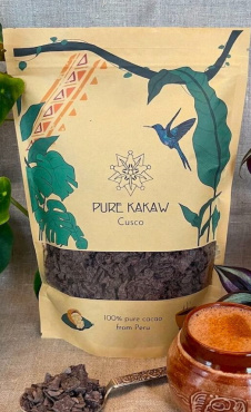 Pure KaKaw Pure Cacao Flakes Cusco Peru 1kg