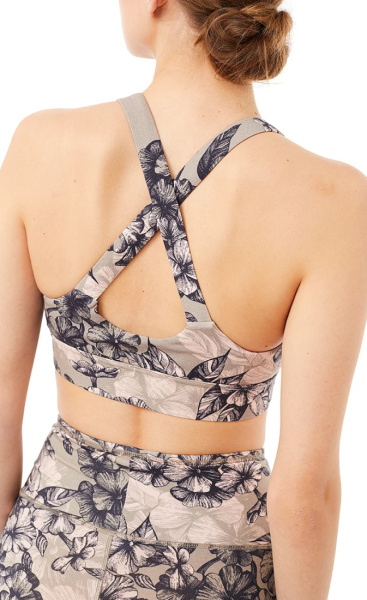 Natural Printed Bra Manga Flower - 1