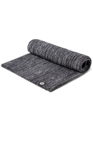 Manduka Shala Rug - Black Heather - 4