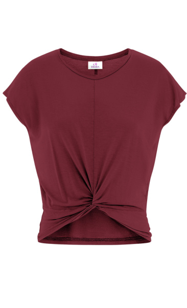 Knot Tee - Cordovan Red