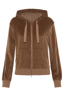 Chenille Lounge Hoodie - Walnut