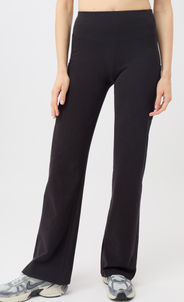 Mandala Straight Pants - Black - 2