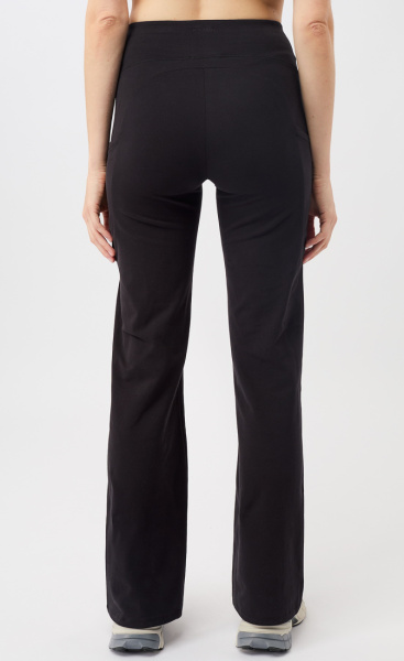 Mandala Straight Pants - Black - 3