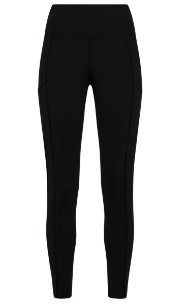 Rooted High Rise Recycled Pocket Yoga Legging - Black