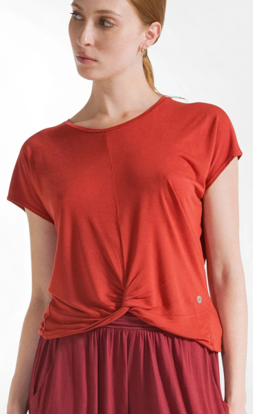 Knot Tee - Rust Orange - 2