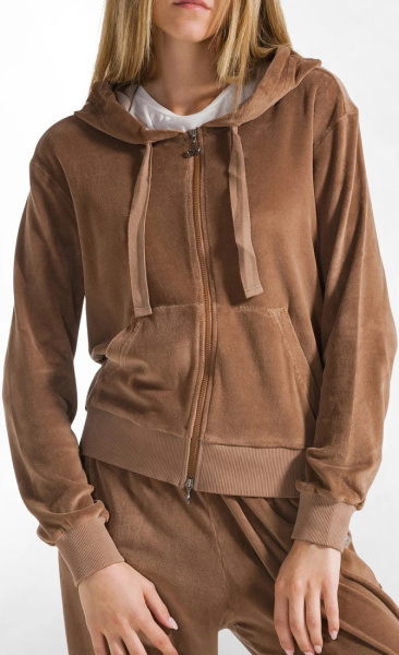 Chenille Lounge Hoodie - Walnut - 2