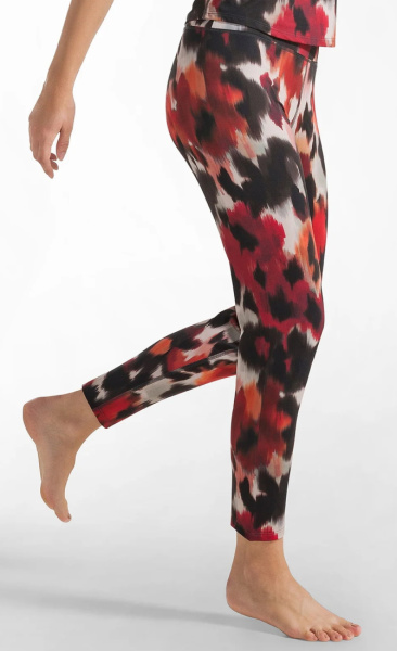 Funky Flow High Rise Recycled Legging - Red - 2