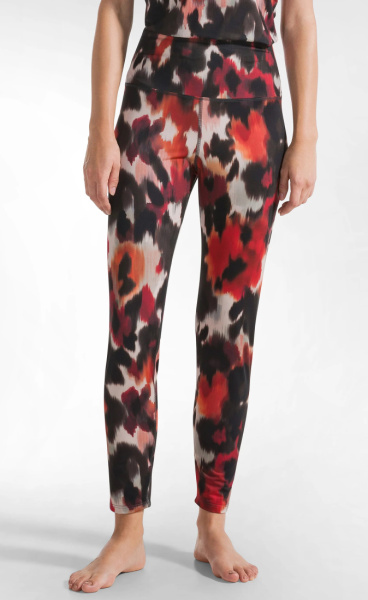 Funky Flow High Rise Recycled Legging - Red - 3