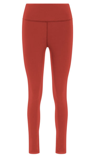 Mudra High Waist Recycled Leggings - Rust Orange - 4