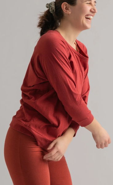 Mukha Blouse - Surya Red - 3