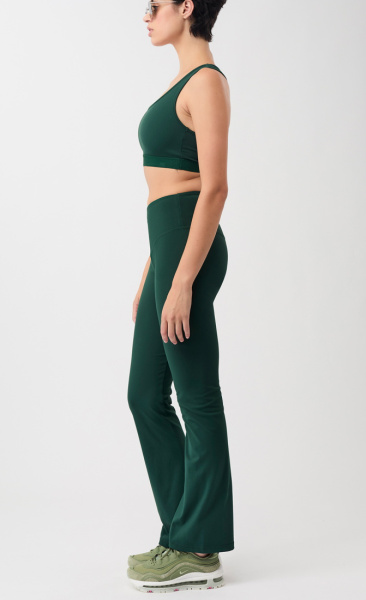 Mandala Flared Sports Pants - Seaweed - 5