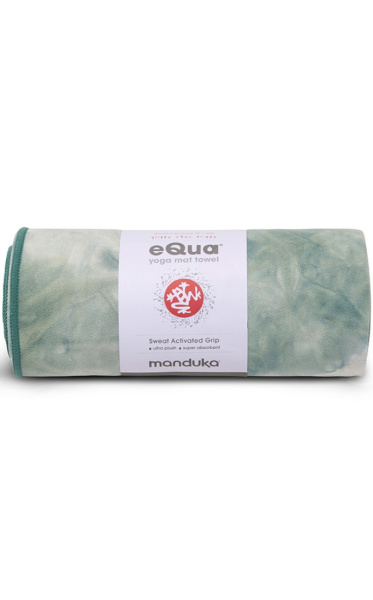 Manduka eQua Towel - Camo Green - 3