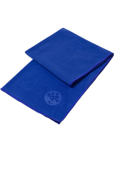 Manduka eQua Handtowel Blue Toad - 1