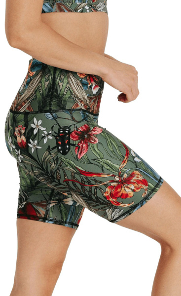 Biker Shorts Green Thumb