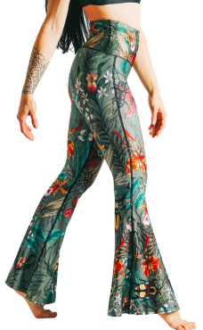 Recycled Bell Bottoms Green Thumb