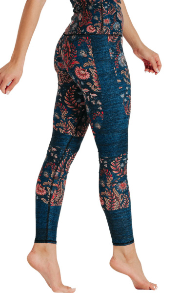 Yoga Leggings Robin's Roses - 2