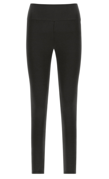 Natural High Waist Leggings - Black - 4