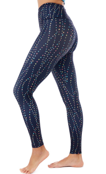 Printed Leggings Raindrops - 1