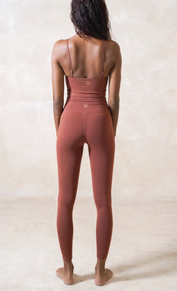 StudioK Eira High Waist Leggings - Tangerine - 2